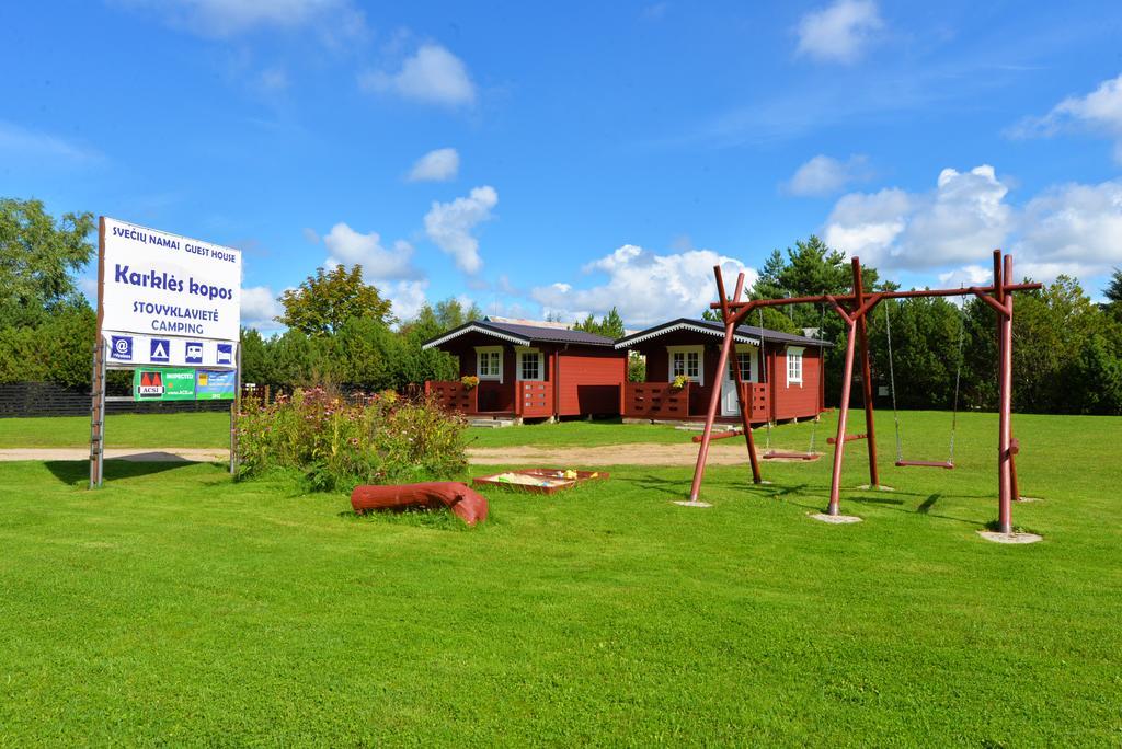 Atostogu Nameliai Karkles Kopos Villa Exteriör bild